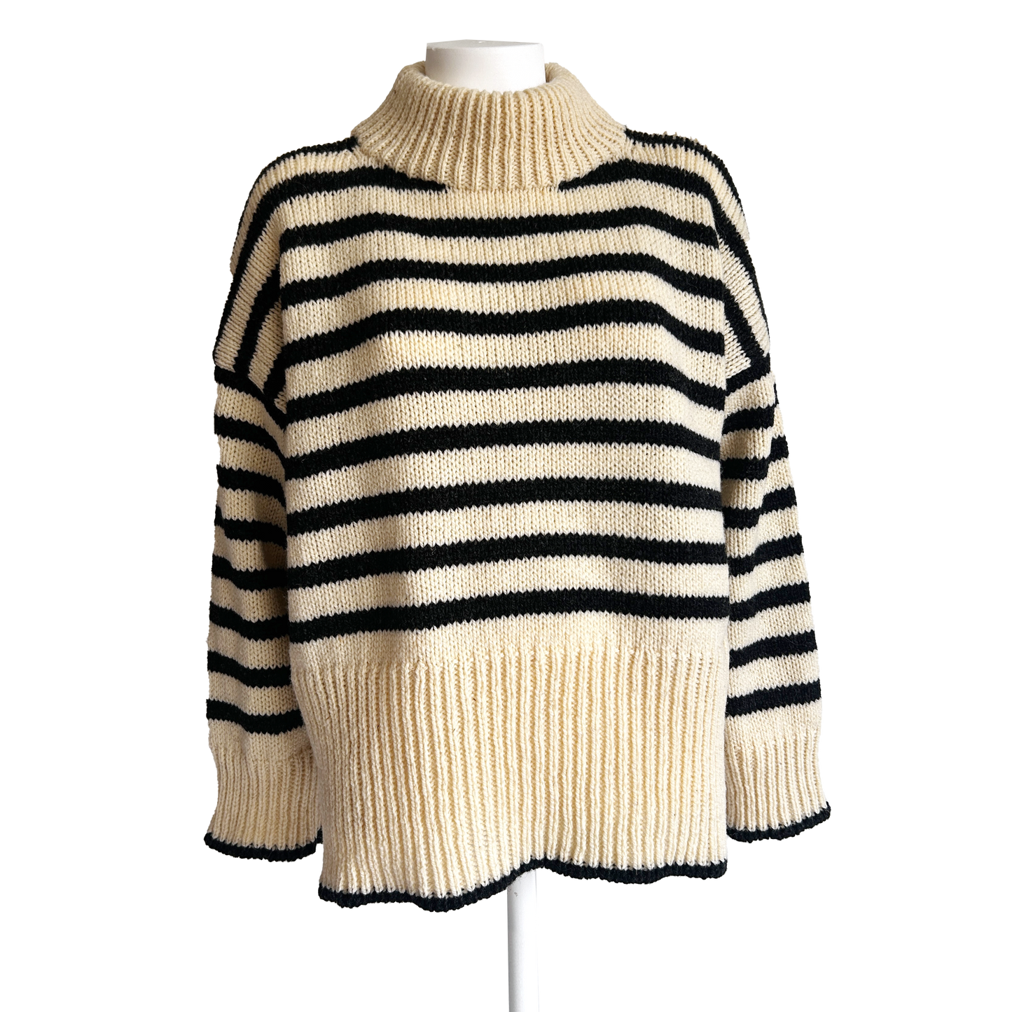 STRICKPAKET STREIFENPULLOVER